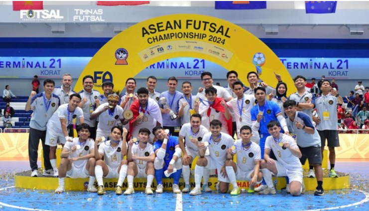 14 Tahun Tanpa Gelar, Indonesia Akhirnya Juara Piala AFF Futsal 2024